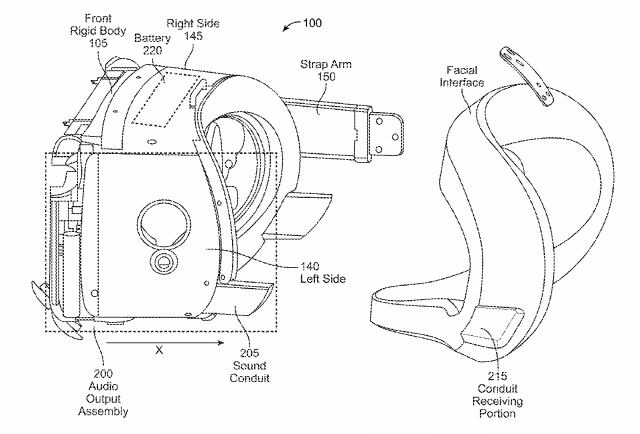 Facebook Patent | Audio output assembly for a head-mounted display