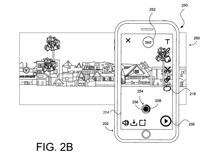 Snap Patent | Spherical Video Editing
