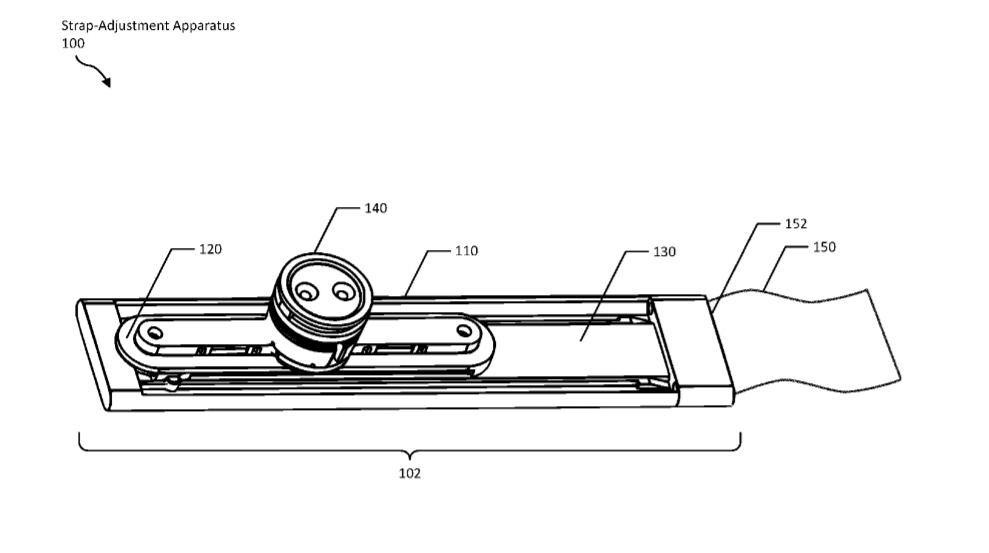 Oculus Patent | Apparatus, system, and method for adjusting head-mounted display straps with telescoping assemblies