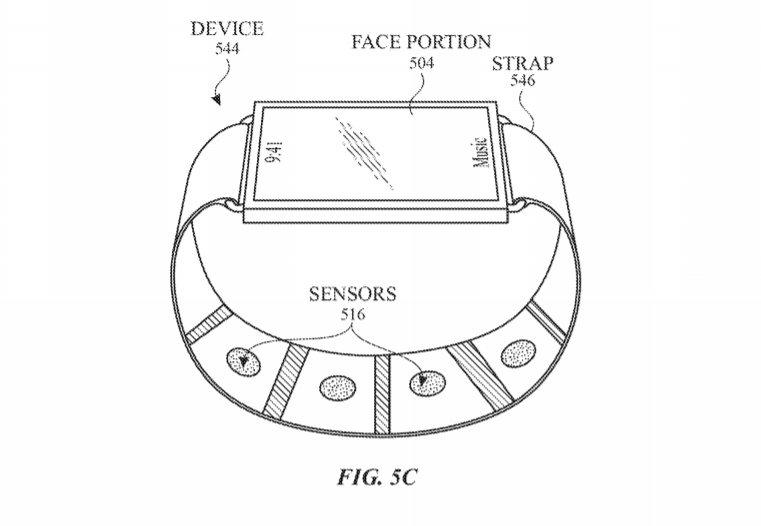 Apple Patent | Vein Scanning Device For Automatic Gesture And Finger Recognition