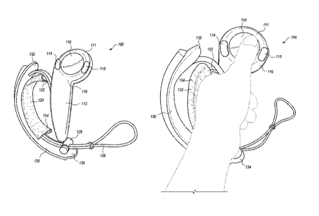 Valve Patent | Electronic Controller With Finger Sensing And An Adjustable Hand Retainer