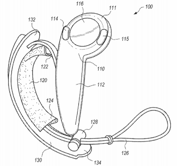 Valve Patent | Electronic Controller With Finger Sensing And An Adjustable Hand Retainer