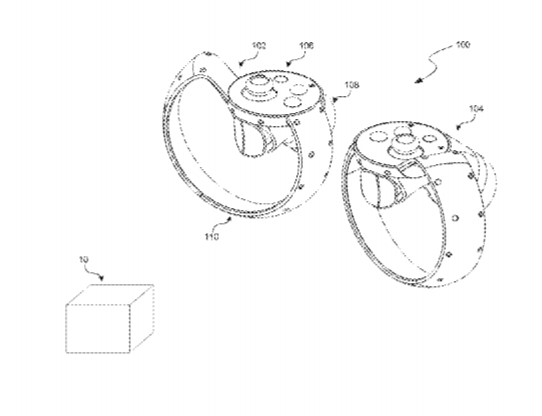 Oculus Patent | Handheld Controller With Spring-Biased Third Finger Button Assembly