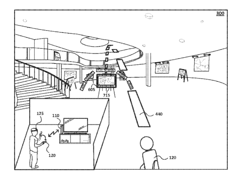 Sony Patent | Interactive Input Controls In A Simulated Three-Dimensional (3d) Environment