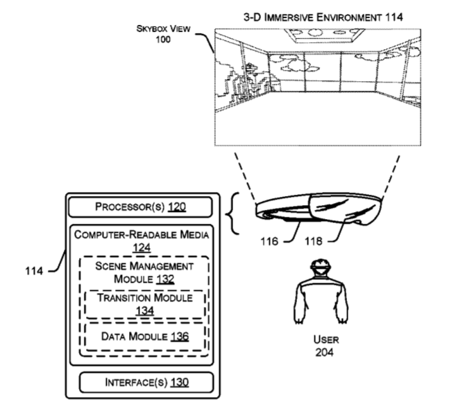 Microsoft Patent | 3-D Transitions