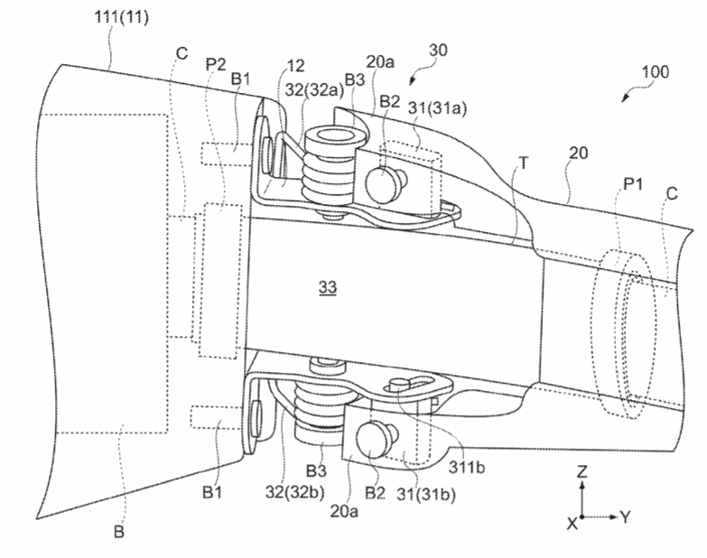 Sony Patent | Hinge Mechanism And Head-Mounted Display Including This Hinge Mechanism