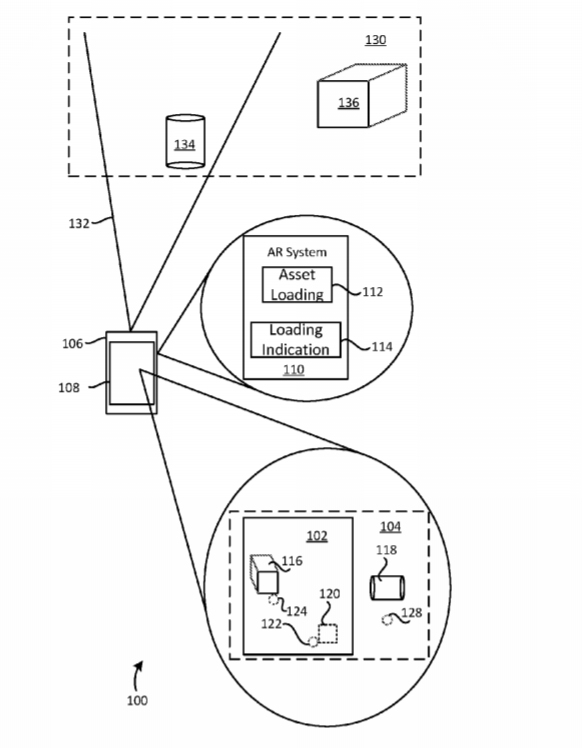 Google Patent | Loading Indicator In Augmented Reality Environment