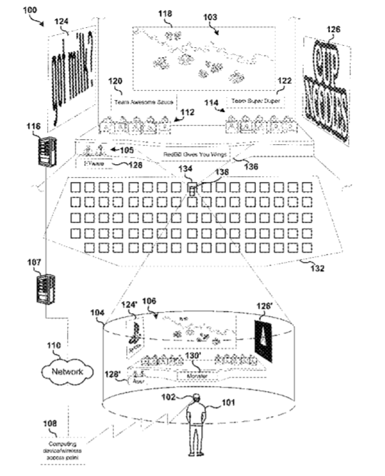 Sony Patent | Virtual Reality Presentation Of Real World Space