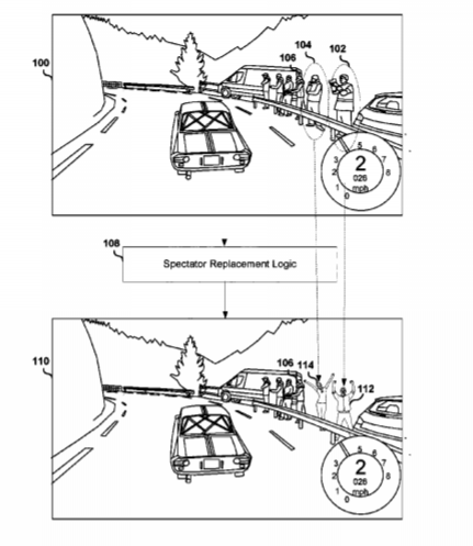 Sony Patent | Augmenting Virtual Reality Video Games With Friend Avatars