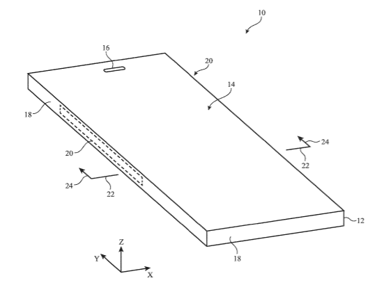Apple Patent | Electronic devices with directional haptic output