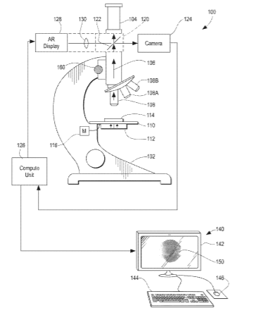 Google Patent | Augmented reality microscope for pathology