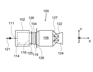 Facebook Patent | Waveguide-based projector