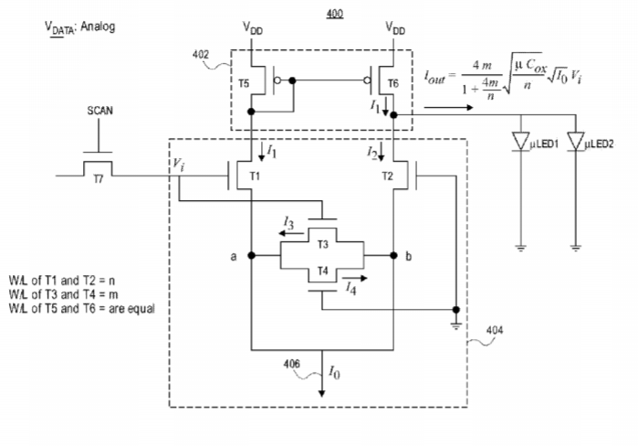 Patent | Micro Light-Emitting Diode Display Driver And Pixel Structure - Nweon Patent